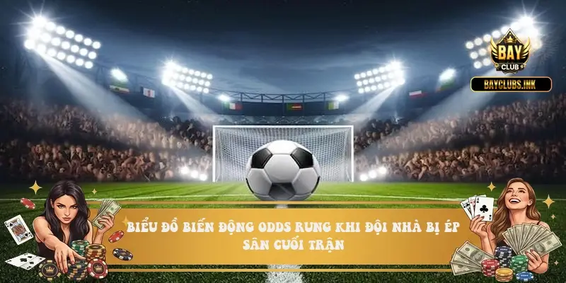 Biểu đồ biến động Odds rung khi đội nhà bị ép sân cuối trận Biểu đồ biến động Odds rung khi đội nhà bị ép sân cuối trận